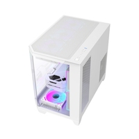 JNP pabrikan komputer m-atx Argb penggemar Game Gamer kipas catu daya sistem pendingin air kabinet Pc casing Gaming untuk PC