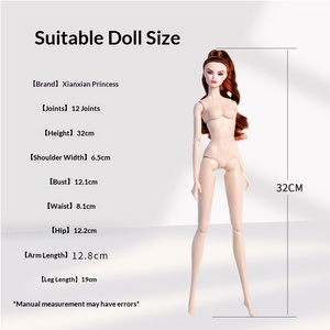 Xian Xian Supermodel Trendy Toy Doll Earth Symphony Series Abbigliamento e Accessori Autunno/Inverno in Tessuto per Ragazzi dai 14 Anni in su - Product Image 4