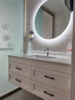 Meuble de salle de bain contemporain sur mesure