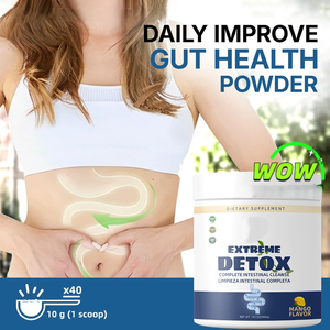 Poudre de nettoyage du <span class=keywords><strong>côlon</strong></span> à base de plantes en gros OEM/ODM, mélange de fibres alimentaires probiotiques pour la santé intestinale <span class=keywords><strong>et</strong></span> la gestion du poids chez l'adulte - Product Image 3