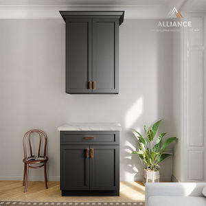 Gabinetes Blancos Estilo Shaker Populares |   Gabinetes de Cocina de Madera Personalizados para Renovación |   Gabinetes de Cocina Modernos para Proyectos Multifamiliares - Product Image 5