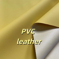 Tissu en cuir synthétique PVC Rexine gaufré résistant à l'abrasion pour tapis de voiture, sacs, portefeuilles, rembourrage de meubles - Vente en gros