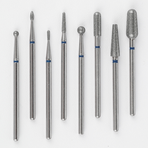 Punte per unghie diamantate da 2.35mm 3/32 punte per unghie in acrilico e Gel per la rimozione di calalli per Manicure Pedicure punte da trapano - Product Image 1