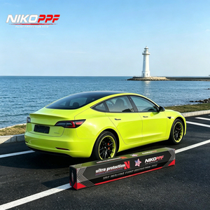 Película de Vinilo TPU NIKO para Envoltura de Autos, Color PPF, Vinilo para Envoltura de Autos con Acabado Brillante, Cambio de Color de Carrocería Completa, Directo de Fábrica - Product Image 1