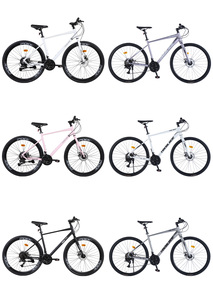 Jeu sport durable Ventes directes en usine Vélo de gravier en acier à haute teneur en carbone 700C Vélo de route à vitesse variable - Product Image 5