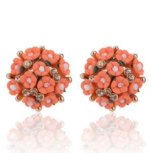 <span class=keywords><strong>Orecchini</strong></span> di fiori di rosa di <span class=keywords><strong>argilla</strong></span> placcati oro di alta qualità gioielli <span class=keywords><strong>orecchini</strong></span> di fiori di <span class=keywords><strong>argilla</strong></span> <span class=keywords><strong>polimerica</strong></span> fatti a mano bohémien per le donne - Product Image 1