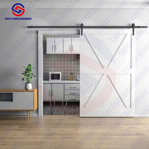 ระบบบานเลื่อนประตูไม้บานเลื่อนคู่ประตูบานเลื่อนอุปกรณ์เสริมจาก USA - Product Image 5