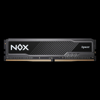 Memoria RAM Apacer NOX de 16GB DDR4 3600MHz con Disipador de Calor Negro para Juegos, Alto Rendimiento para Computadoras de Escritorio