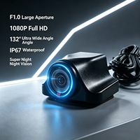 Caméra de recul pour voiture IPoster avec vision nocturne HD et objectif fisheye
