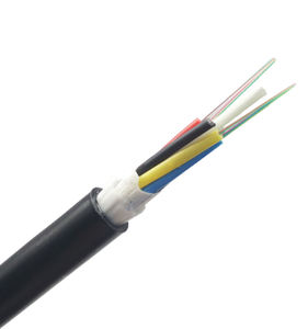 Cable de Fibra Óptica ADSS de 120 m, SM 6 10 18 24 48 144f 288 Núcleos, Doble Cubierta, para Ductos Aéreos, 12 Núcleos, 24 Núcleos - Product Image 4