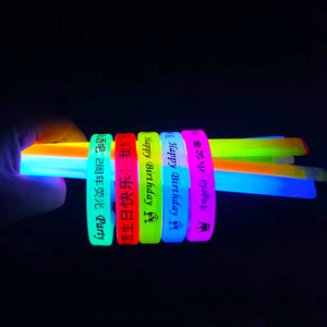 Pulsera Luminosa Desechable Fluorescente, Personalizable con Logotipo, para Fiestas, Artículos Promocionales - Product Image 6