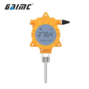 Transmissor de temperatura sem fio de rede 4G GAIMC GTT280 para monitoramento remoto de petróleo