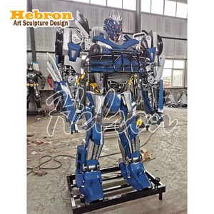 Sculpture Optimus Prime en métal, sculpture de robot en fer, sculpture <span class=keywords><strong>Transformers</strong></span>, sculpture de robot <span class=keywords><strong>Megatron</strong></span> - Product Image 6