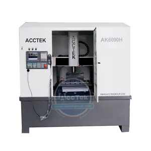 Acctek 6090 Cnc Router Metalen Cnc Machine Voor Zeer Kleine Matrijzenbouw