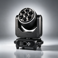 Projecteur professionnel Mini 7x40W Zoom Bee Eye à tête mobile RGBW 2800-6800K LED pour scène, bar, karaoké, fête, mariage, spectacle