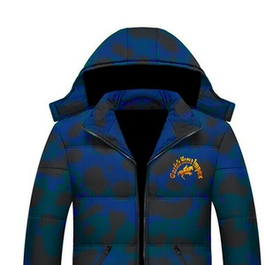 Vente chaude 2024 OEM Design hommes doudoune hiver rembourré mode manteau sport à capuche veste Outwear à manches longues respirant - Product Image 6