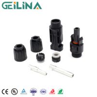 Connecteur de panneau solaire MC en gros 1000V TUV Étanche IP67 Prise PV Câble DC 6mm 4mm Contact Cuivre Mâle/Femelle