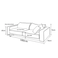 Canapé une place de style vintage, rétro français, en cuir véritable huilé, pieds en bois, forme octogonale, convertible pour dormir