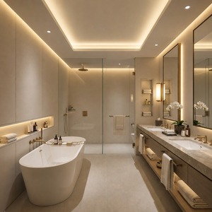 Panel de Pared Interior Ignífugo y Aislante Térmico, Fabricado en Corea, para Cuartos Limpios de Hospitales, Antihongos, Resistente a la Humedad, Fácil de Instalar - Product Image 3