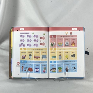 Livre audio interactif pour enfants, livre d'apprentissage parlant, livre d'histoires éducatif rechargeable, lecteur de livres avec boutons sonores - Product Image 6