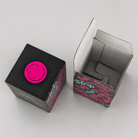 Caja de Papel Resistente Estilo Graffiti para Cachimba, Caja de Embalaje Corrugada con Logotipo Personalizado, Caja de Accesorios de Lujo para Shisha