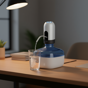 Distributeur d'eau rafraîchisseur USB Myrva avec corps en plastique et pompe intégrée pour une utilisation pratique sur le bureau, design portable et compact pour la maison - Product Image 2