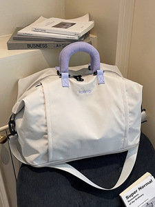Large-capacity travel bag for cross-border trips, women's <b>carry</b>-<b>on</b> bag, business trip hand <b>luggage</b>, men's sports and fitness bag - Product Image 3