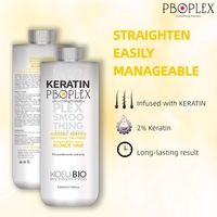 Tratamiento Suave de Alisado con 2% de Queratina para Cabello Dañado, Control del Frizz, Grado Profesional con Logotipo OEM y Soporte Personalizado