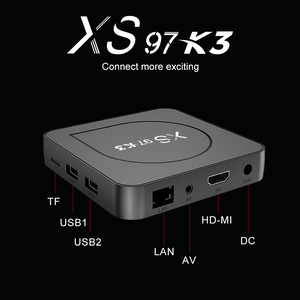 Giá Rẻ Nhà Máy Bán Giá Xs97 K3 TV Box <span class=keywords><strong>Android</strong></span> 10 2.4G/5G Wifi 4K HD Allwinner TV Box H313 1GB 8GB <span class=keywords><strong>Android</strong></span> OTT TV Box - Product Image 4