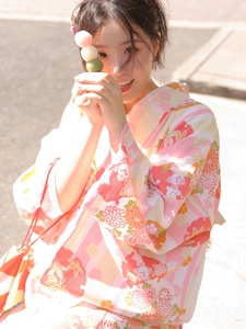 Nouvelle <span class=keywords><strong>Yukata</strong></span> Traditionnelle Japonaise pour <span class=keywords><strong>Femme</strong></span> 2026 avec Obi Blanc, Kimono de Photographie, Robe Classique, Costumes de Danse et de Spectacle - Product Image 4