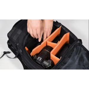 Échantillon gratuit : Sac à dos pour appareil photo reflex numérique, sac de protection pour appareil photo avec support pour trépied, housse de pluie et compartiment pour ordinateur portable 17 pouces - Product Image 3