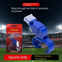 Sifflet d'arbitre de football et de basketball, style anneau, portable, en ABS, modèle 4500