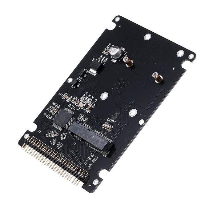 MSATA to IDE Adapter Card Converter Audio & Video Accessories 2.5'' IDE Parallel Port Hard Disk Adapter for Old Devices