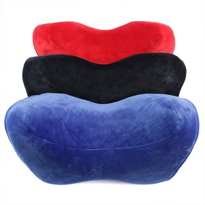 Car Seat Headrest <b>Neck</b> Pillow Soft PP Cotton <b>Cushion</b> Red Black Blue Universal Fit Four Seasons Use - Product Image 5