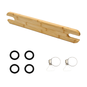 <span class=keywords><strong>Repose</strong></span>-pieds réglable pour chaise haute bébé, <span class=keywords><strong>repose</strong></span>-pieds en bambou écologique pour chaise haute, accessoire de chaise haute au <span class=keywords><strong>design</strong></span> minimaliste - Product Image 1