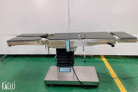 Mesa de Operaciones Eléctrica con Base de Acero Inoxidable para C-ARM/Rayos X, Mesa de Operaciones Ortopédicas para Uso Médico