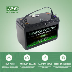 12V 100Ah JREPower OEM LiFePO4 recargable Li-Ion almacenamiento prismático batería de iones de litio LiFePO4 batería - Product Image 4