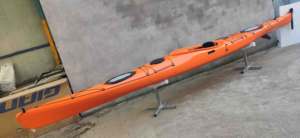 Kayak de voyage en plastique rotomoulé LLDPE de 17,6 pieds pour 1 personne, idéal pour la navigation en mer, le surf et le canoë à pédales - Product Image 6