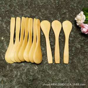 Cucharas de bambú al por mayor, cucharas naturales, cucharas de madera, cucharas de té, cucharas de miel de bambú, cucharas para mermelada, cucharas para bebés, de bambú y - Product Image 3