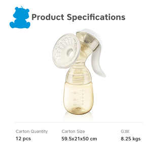 Tire-lait manuel PPSU avec valve à bec de canard en silicone Matériau de première qualité pour le confort et la durabilité - Product Image 6