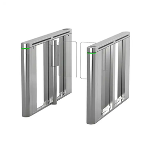 Excelente torniquete de barrera oscilante de <span class=keywords><strong>control</strong></span> de acceso automático de alta velocidad, solución de entrada perfecta para edificios de oficinas, supermercados - Product Image 6