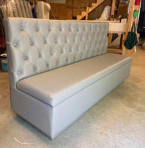 Muebles para Proyectos Hoteleros MORE DESIGN, Sofá Seccional de Terciopelo para Bar, Hamburguesería, Cafetería, KTV, Club, Restaurante - Product Image 2