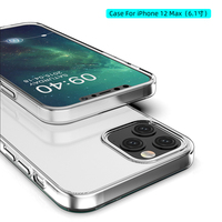 Funda Transparente de TPU Suave para Teléfono Celular iPhone 17 16 15 14 13 Pro Max 12 Promax 11 XS XR X Galaxy S20 FE Note10 Lite A41 Realme 7 6