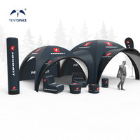 Tente Gonflable Tentspace 4m 5m 6m 7m 8m 10m pour Événements Extérieurs, Chapiteau Publicitaire Dôme Gonflable
