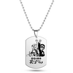 <span class=keywords><strong>Hanako</strong></span>-collar de acero inoxidable para mujer, gargantilla de Anime, Jibaku Shounen, <span class=keywords><strong>Hanako</strong></span> <span class=keywords><strong>Kun</strong></span>, color negro, regalo de joyería - Product Image 5