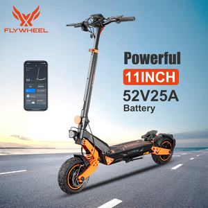 Trottinette électrique à double moteur, pneus de 11 pouces, tout-terrain, haute performance, robuste, pour adultes - Product Image 1