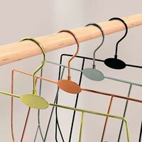 Vente en gros de cintres en métal doré avec logo personnalisé, porte-maillot de bain pliable pour le salon, cintres personnalisés pour vêtements