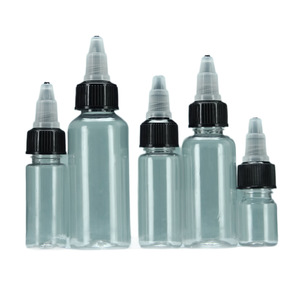 In stock: 5ml, <b>10ml</b>, 15ml, 30ml, 50ml, 60ml, 80ml, 100ml squeeze <b>bottles</b>, pigment <b>bottles</b>, gel caps, and nozzle <b>bottles</b>. - Product Image 5