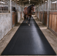 Tapis d'écurie pour chevaux, tapis de sol en caoutchouc pour remorque à vaches, découpe et moulage sur mesure, tapis pour chevaux