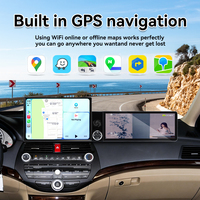 Radio Android 15 para Honda Accord 8ª generación/Crosstour 2008-2013, Pantalla GPS, Navegación Multimedia, Receptor Estéreo para Auto, Reproductor, Unidad Principal